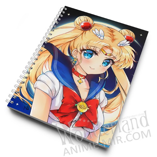 Аниме скетчбук Сейлор Мун - Усаги Цукино / Sailor Moon - Usagi Tsukino (2)